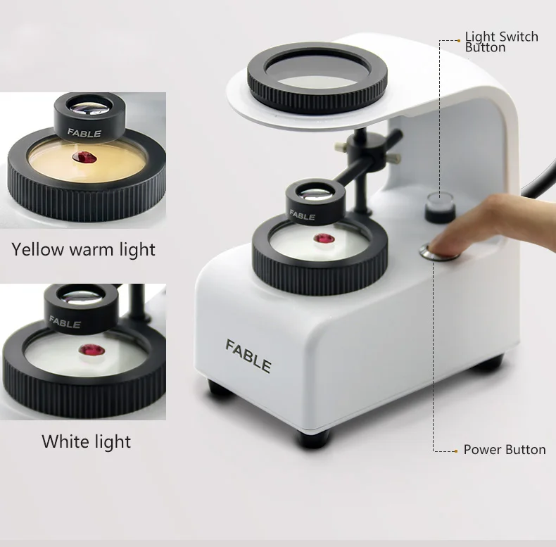Professional Diamond Equipment Table Polarizers Diamond and Treasure Stone Table Polarizers
