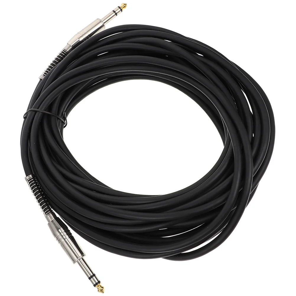 كابل صوت 6.35 ملم للجيتار الكهربائي ولوحة المفاتيح الاحترافية اتصال أدوات المهنية أداء المرحلة المباشرة مكبر الصوت #4