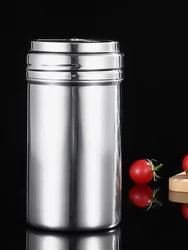 304 Stainless Steel Seasoning Jar Salt & Pepper Shaker Outdoor Camping BBQ Spice Container Home Kitchen Accessories