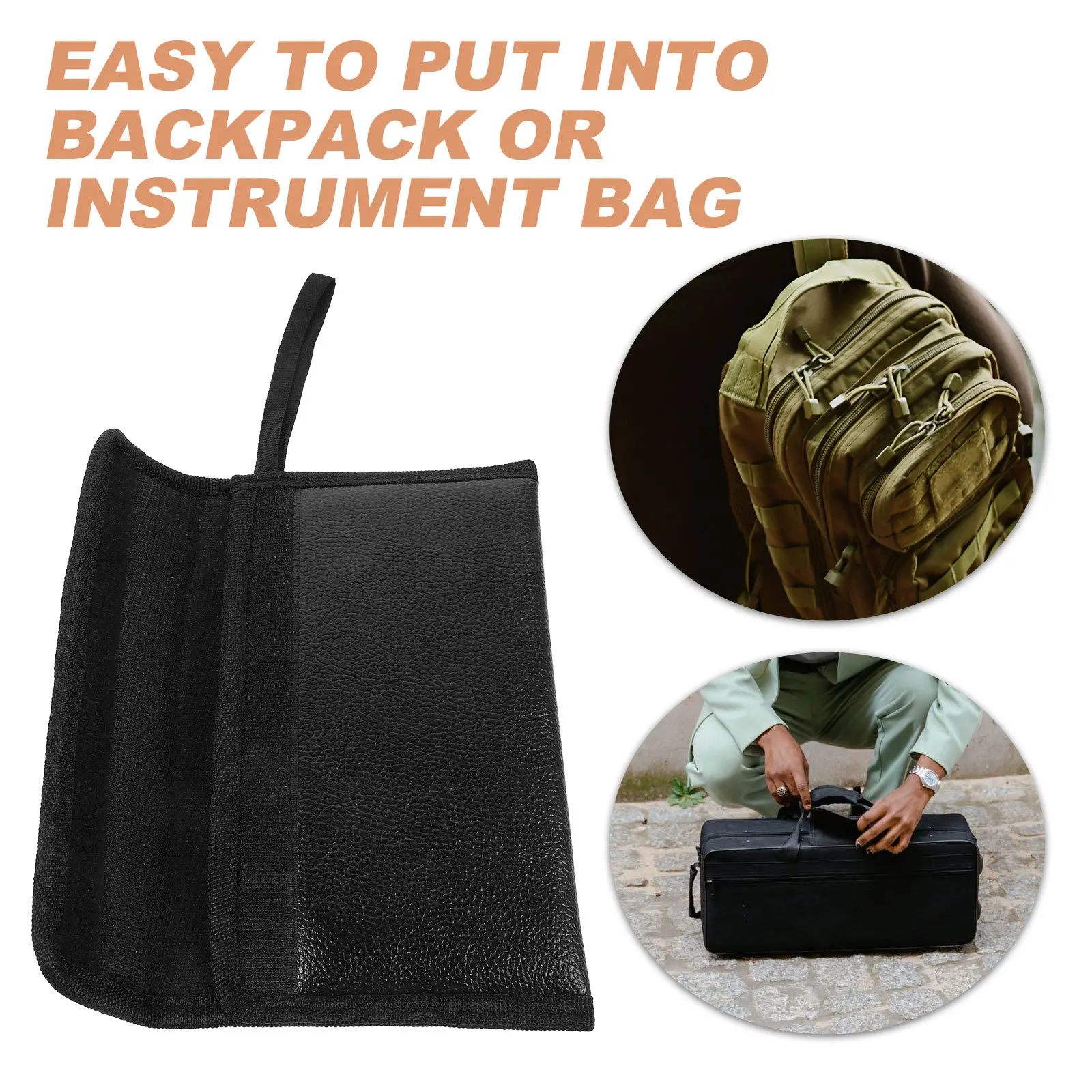 

Ocarina Storage Bag 12 Holes Pouch Portable Travel Case For Musical Instrument Accessories Holder Protective Organizer