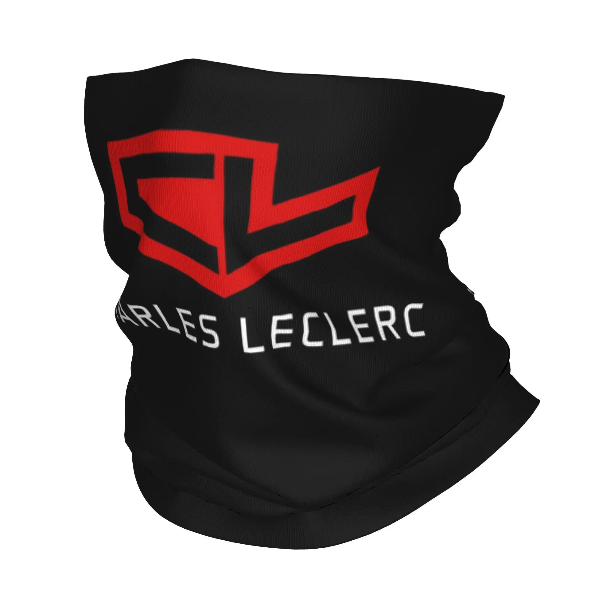 

F1 - Charles Leclerc CL Bandana Neck Cover Printed Wrap Scarf Warm Balaclava Cycling For Men Women Adult Breathable