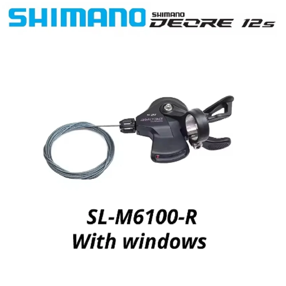 SHIMANO DEORE M6100 12s Groupset SL M6100 SHIFT LEVER RD M6100 SGS REAR DERAILLEUR 12 Speed 12V SHIFTER SWTICH Basic M7100 M8100 image 3