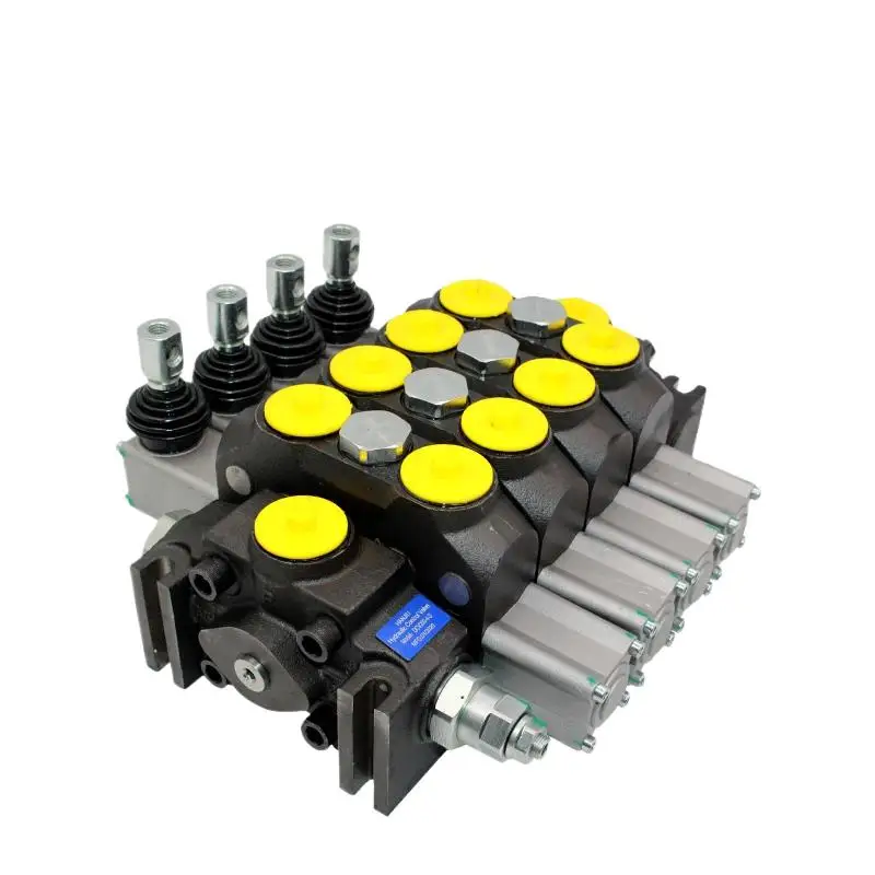 Hydraulic Directional Control Valve with 4 handles 200 l/min