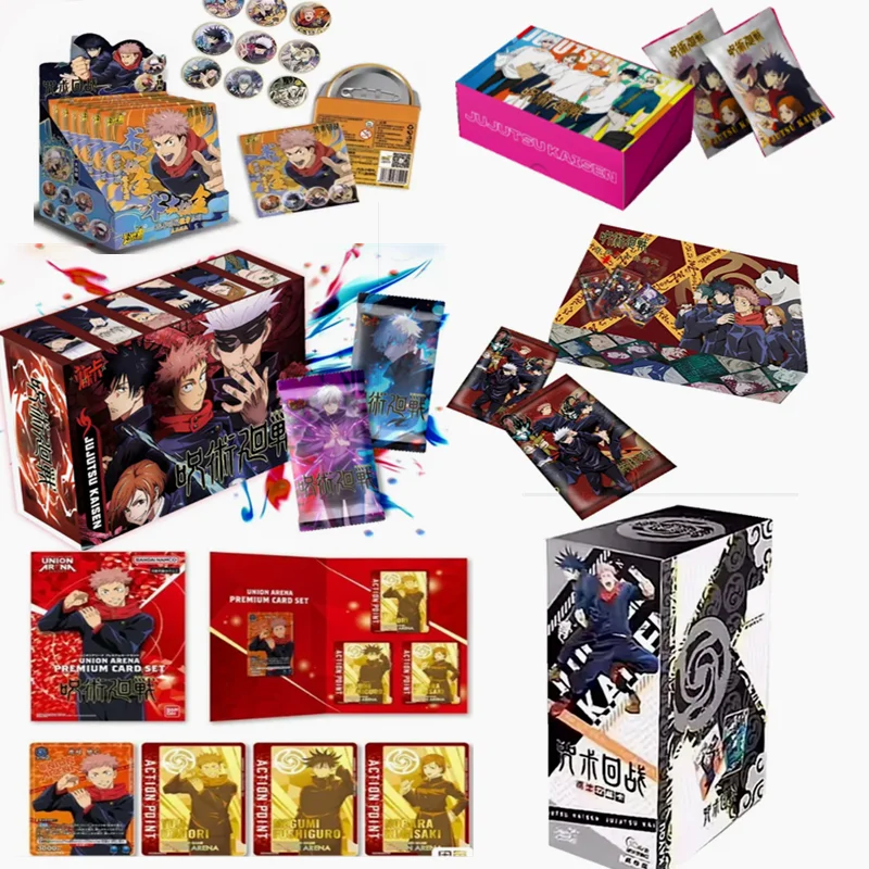 

Jujutsu Kaisen Card Rare Gold Cards Anime Character Gojo Satoru Fushiguro Megumi Itadori Yuji Warlock Collection Card Toy Gift