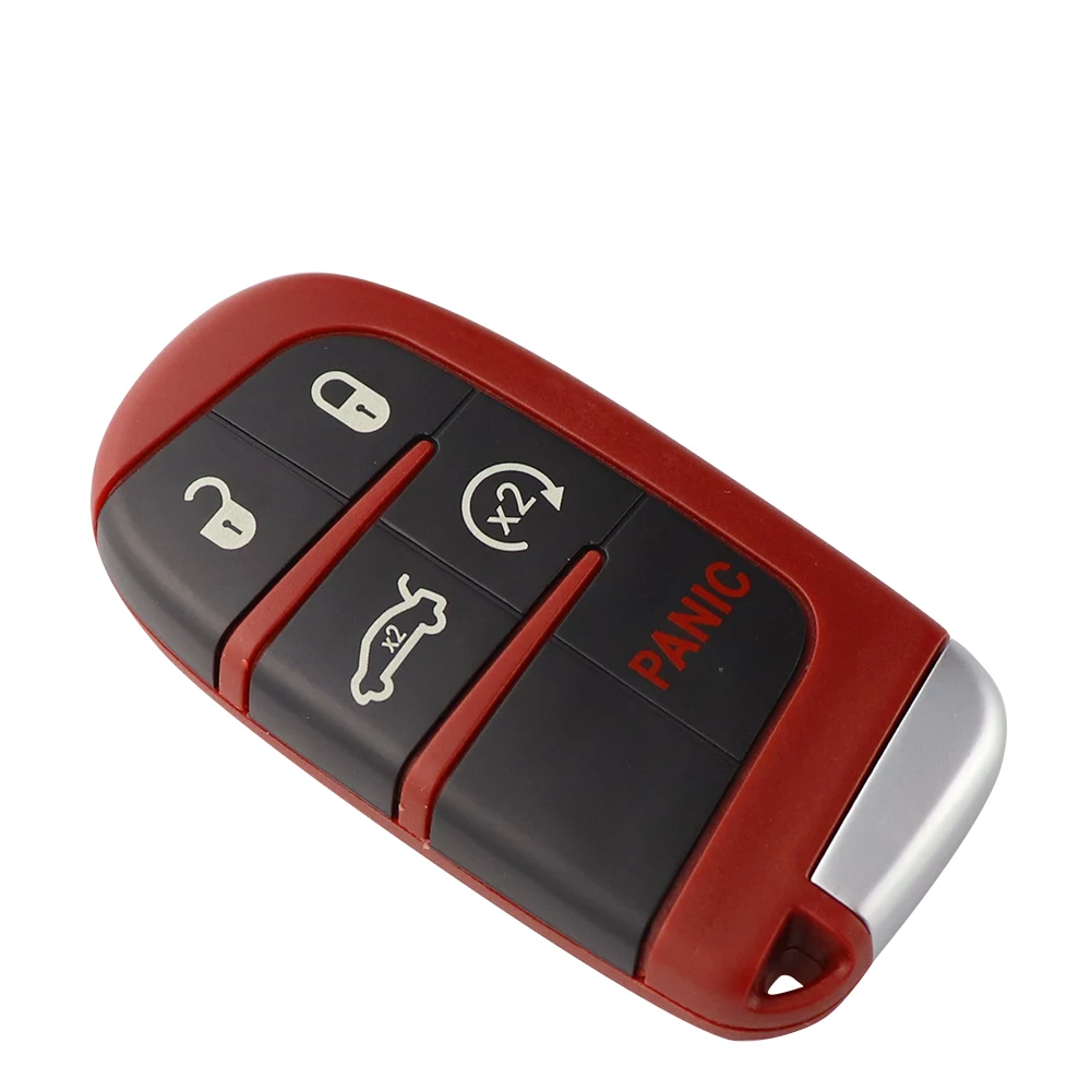YIQIXIN For Chrysler 200 300 For Jeep Grand Cherokee Dodge Charger Challenger 2019 Dart Ram 1500 Remote Car Key Case Uncut Blade