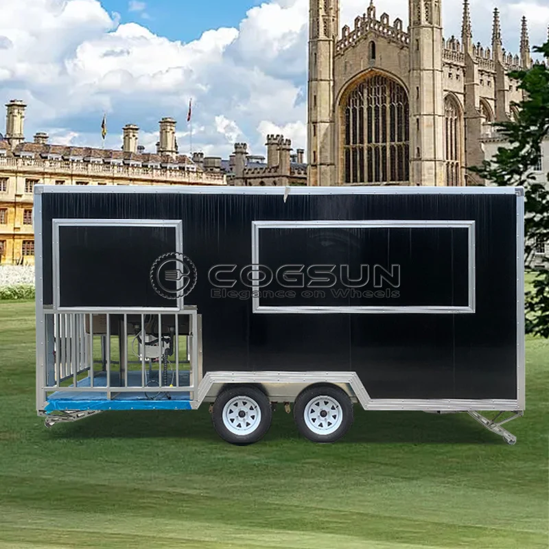 

Мобильный фудтрак Cogsun для мотоциклов с полностью оборудованной кухней, кофейный киоск, уличная тележка для еды, тук-тук, пивной бар