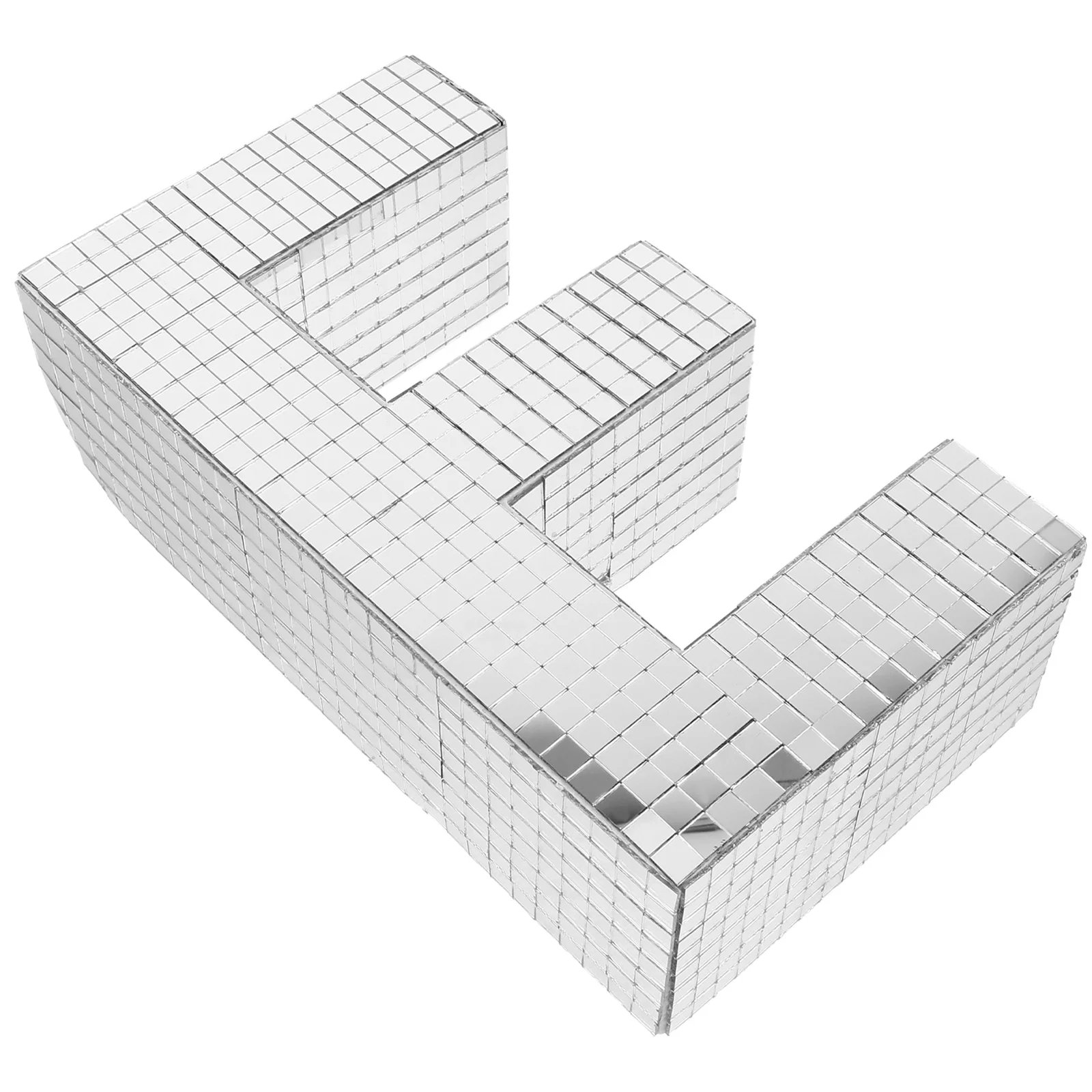 

Mirror Wall Sticker Letter Decorative 3D Self Adhesive Removable for Home Bedroom Living Room Wall Decor Window Sticker