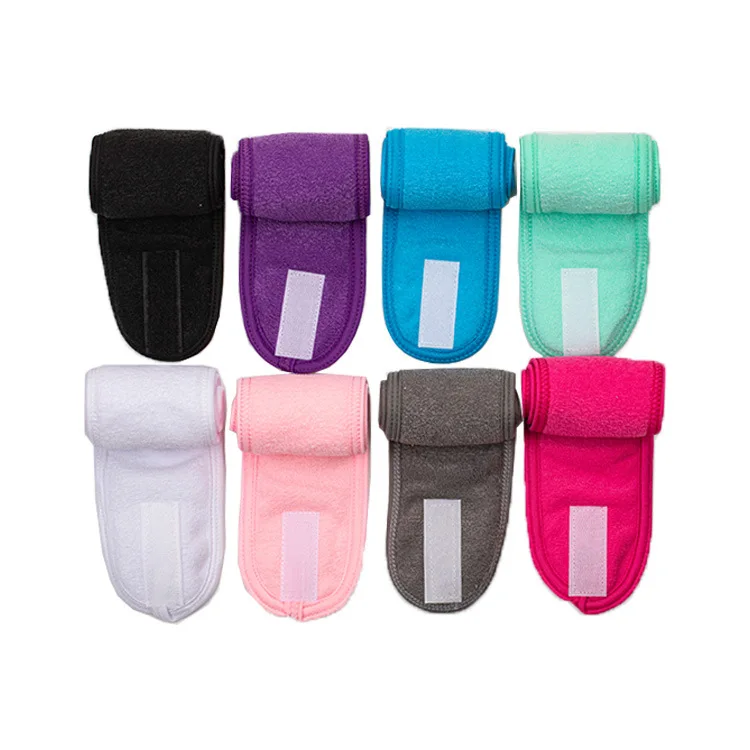 Self-adhesive Wide Hairband for Women Towel Yoga Spa Bath Shower Makeup Wash Face Cosmetic Salon Headband Make Up Accessories