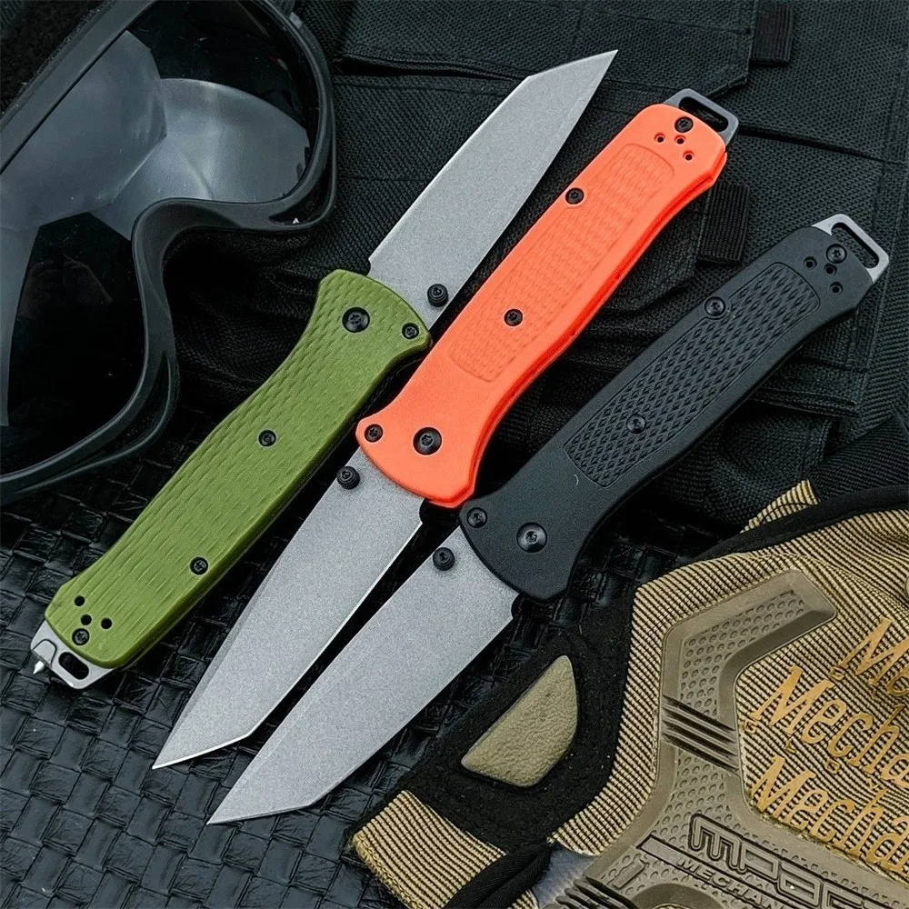 

BM 537, уличный складной нож EDC, стальное лезвие 440C, нейлоновое волокно, ручка для кемпинга, рыбалки, пешего туризма, охоты в джунглях, высококачественный инструмент