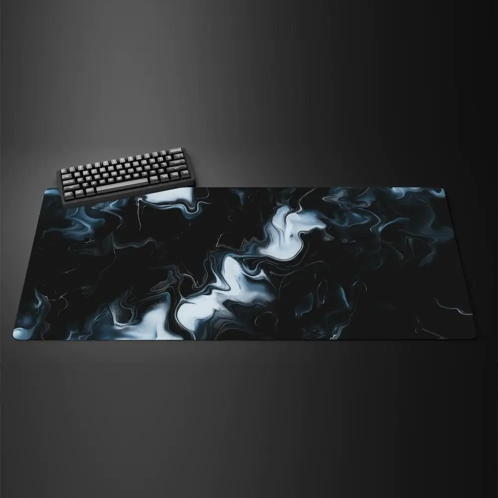 

Fluid Texture Mouse Pad Large Rubber Base Anti-slip PC Desk Accessories Mousepad for Offices and Gamer Keyboard Mats Decor Mat