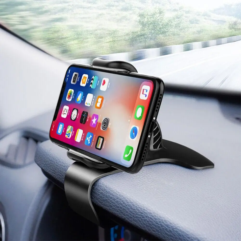 

Dash Board Mobile Car Phone Holder Clip Mount CellPhone Stand In Car GPS Support Bracket For IPhone Portable Car Holder V8K5