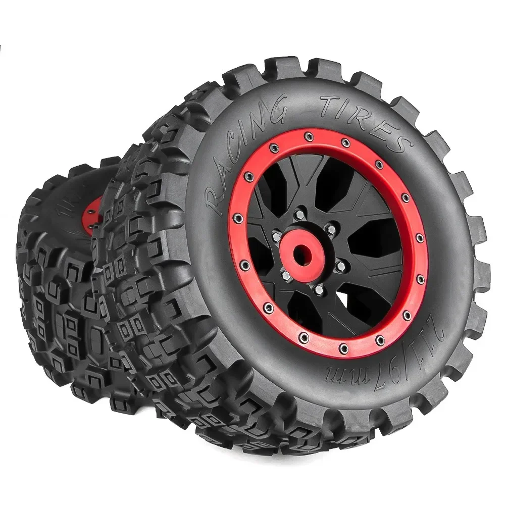 2pcs 211mm 1/5 buggy Tire Tyre for Arrma 1/5 Kartun 8S Outcast 8S for Trxs 1/5 X-MAXX RC Car