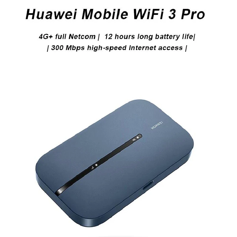 New Huawei Mobile WiFi 3 Pro Router E5783-836 Pocket Wifi Router 4G LTE Cat 7 Mobile Hotspot Wireless modem router 4g sim card