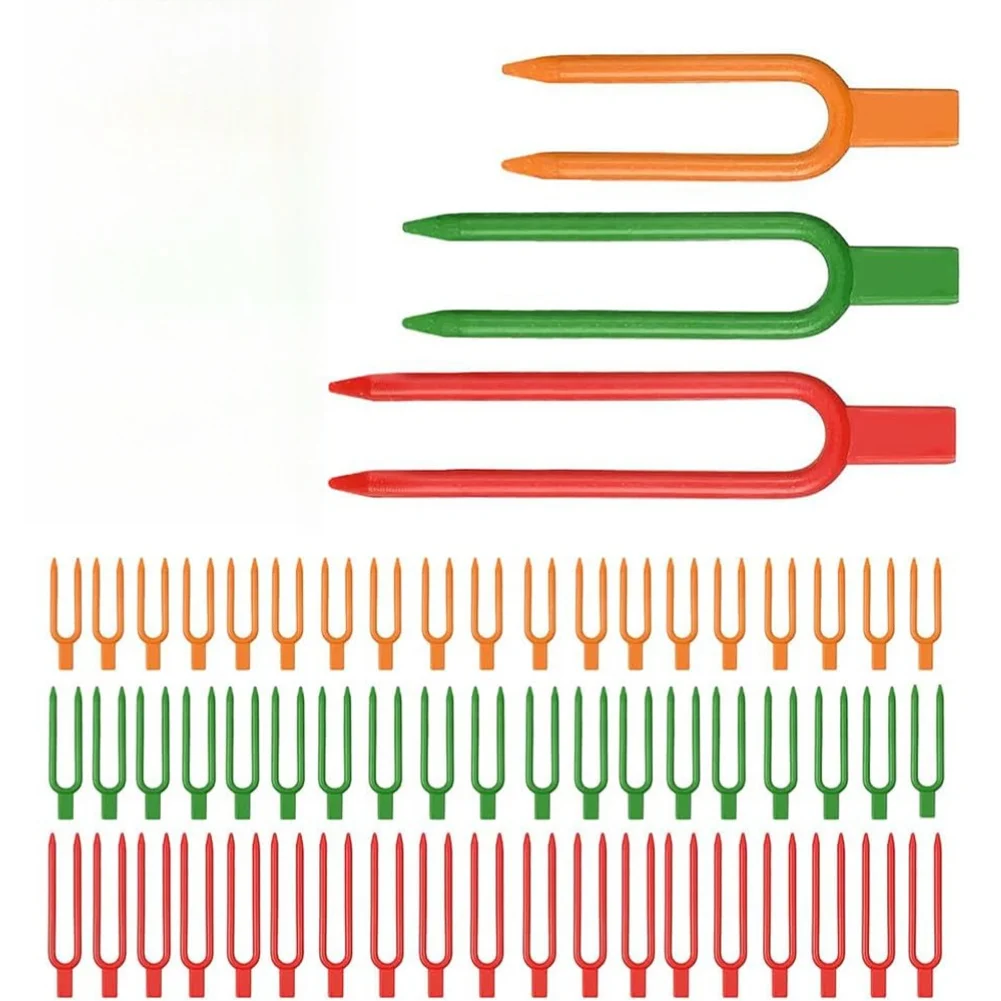 Gardening Support Clips for Vining Plants Plastic Pins to Maintain Plant Structure and Encourage Uniform Growth Patterns