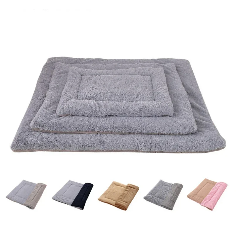 

Rectangle Dog Mat Warm Cat Bed House Cushion Pet Sleeping Blanket Mat Bed for Samll Large Dogs Sofa Mats