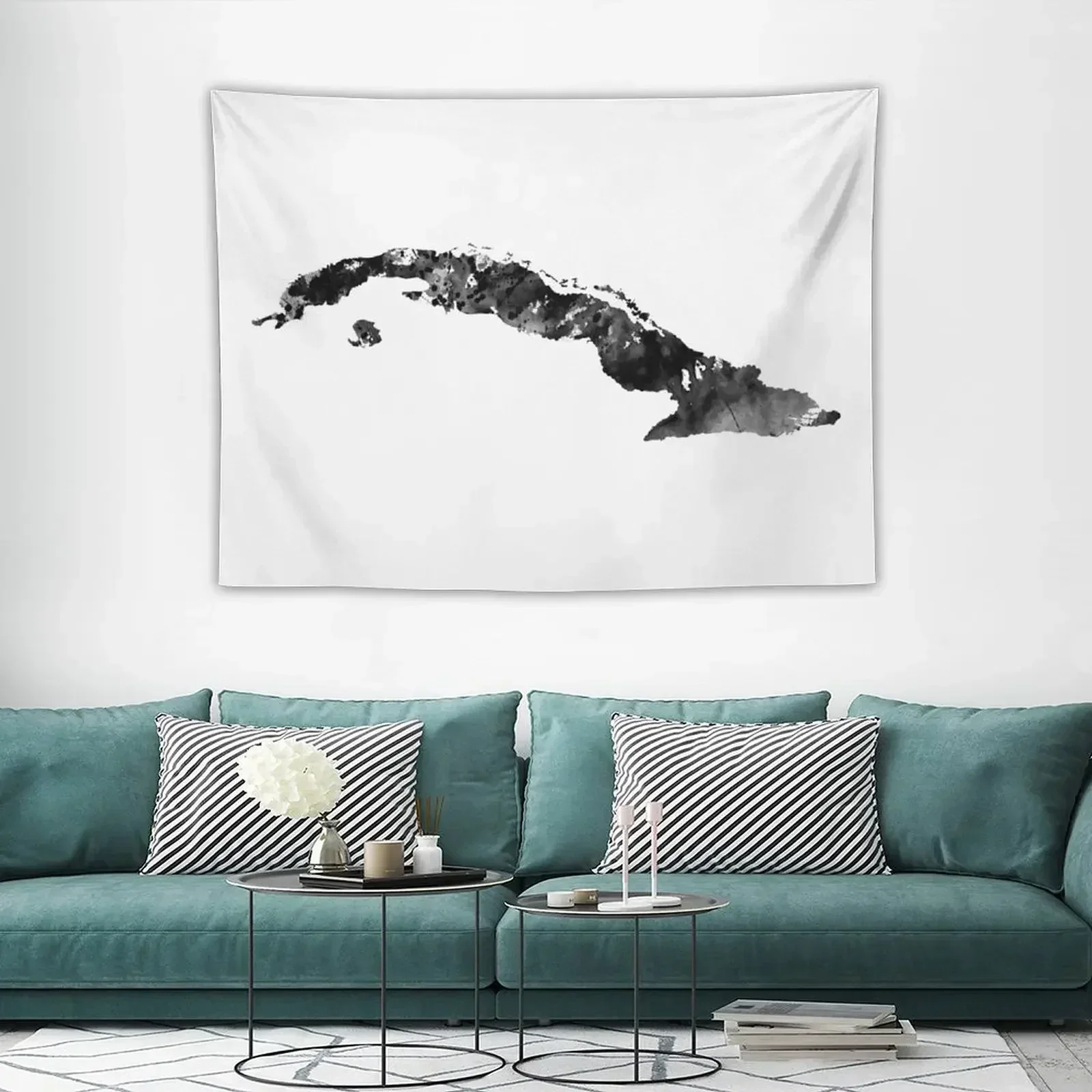 

Cuba map Tapestry Decoration Pictures Room Wall Outdoor Decoration Room Decoration Accessories Home Decorators Tapestry