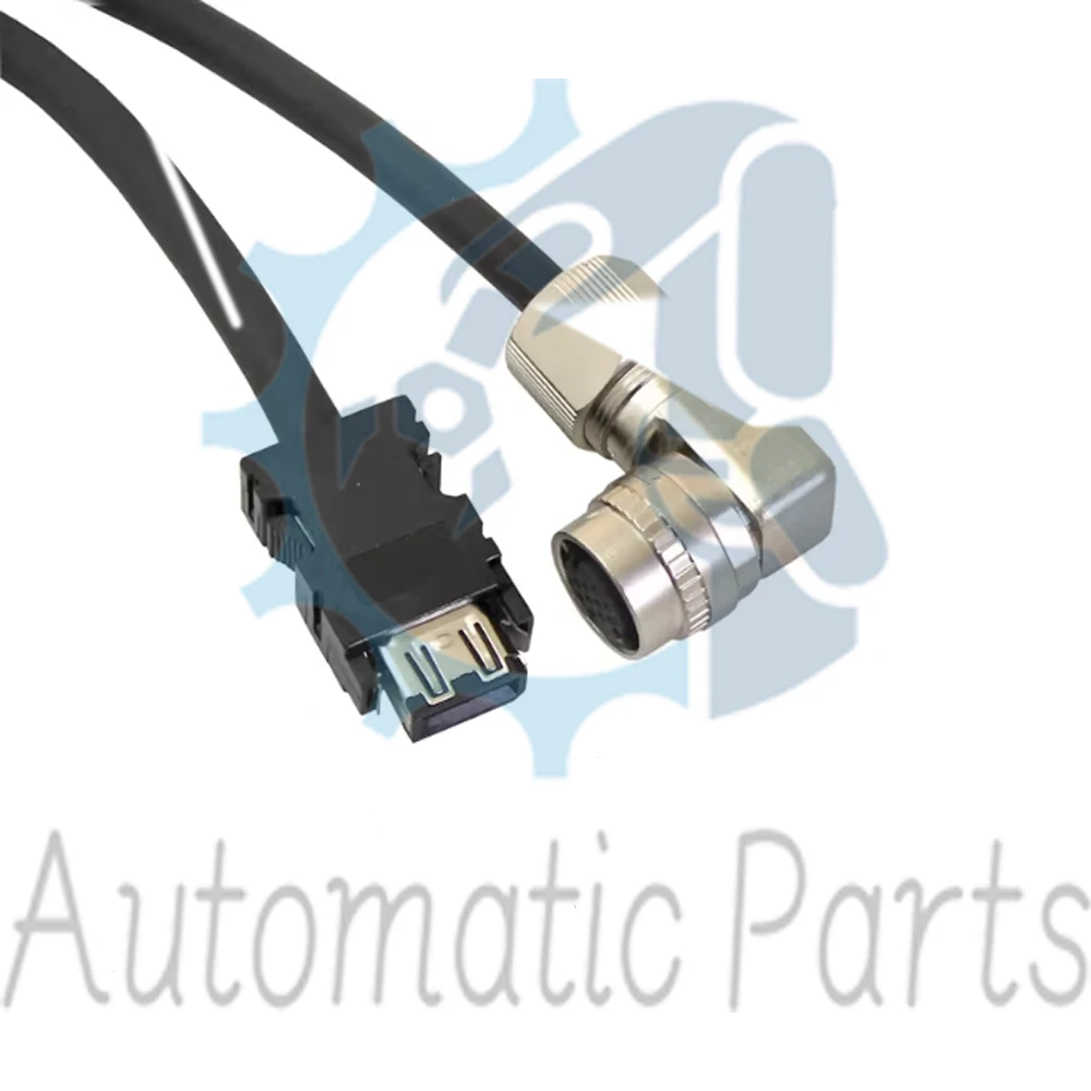 CNV2E-9P (Elbow) CNV2E-8P (Straight)  MR-J3 J4 M70 M80 Servo Motor Encoder Cable