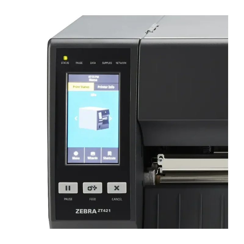 Zebar ZT421 6inch Industrial Label Barcode Printer Thermal Transfer Desktop 203dpi 300dpi Thermal Transfer Printer