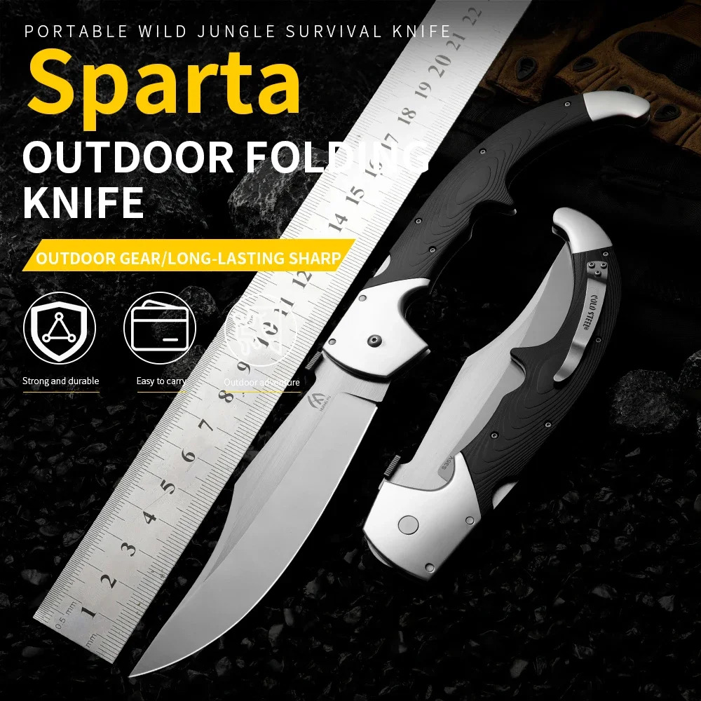 High quality multifunctional folding knife - survival knife for outdoor camping, hunting, and emergency situations, men's gift