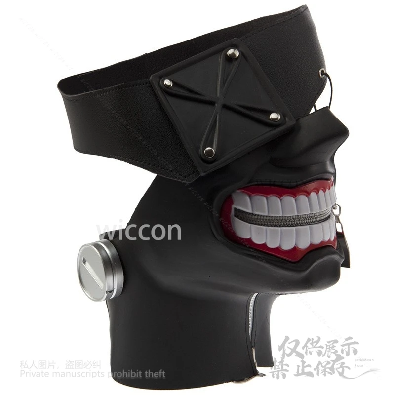 Anime kaneki ken cosplay horror 3d máscaras cosplay trajes máscara legal adereços cosplay festa de halloween máscara de demônio japonês dia das bruxas