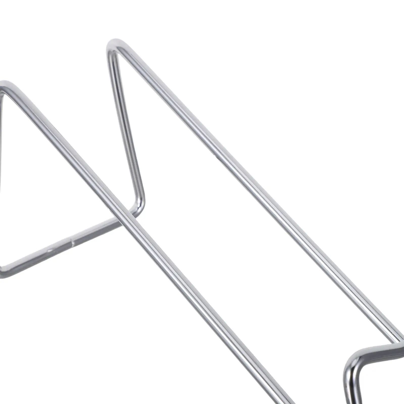 Stainless Steel Wine Bottle Holder Stand Modern Geometric Design Vertical Freestanding Red Wine Rack for Kitchen Dining Living