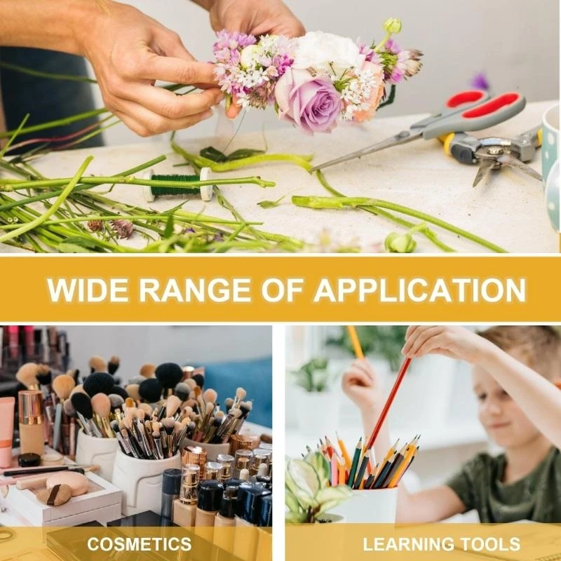 Flower Arrangement Holder Iron Reuseable Flower Flower Wire Arranger Twist for Vase Flower Stems Bouquets Plant C5AD