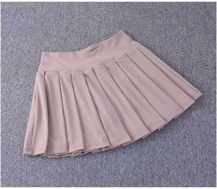 Schnell trocknende, plissierte Tennisröcke für Damen mit mittlerer Taille, niedliche sportliche Workout-Laufsport-Golf-Skorts – Detail 16