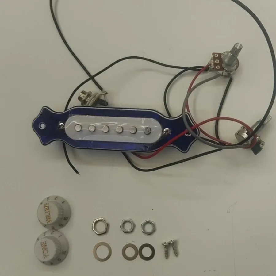 Acoustic guitar sound hole pickup, acoustic guitar modified line 6 magnetic column, card hole pickup set