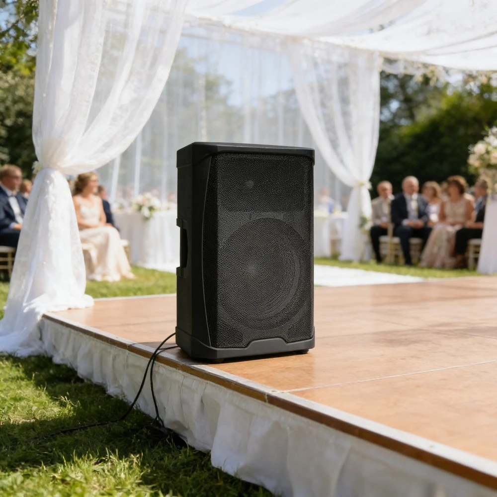 

Акустическая система 1300 Вт с Bluetooth, 15-дюймовым вуфером, 3-канальным микшером, TWS-связью и эквалайзером для живых выступлений и вечеринок