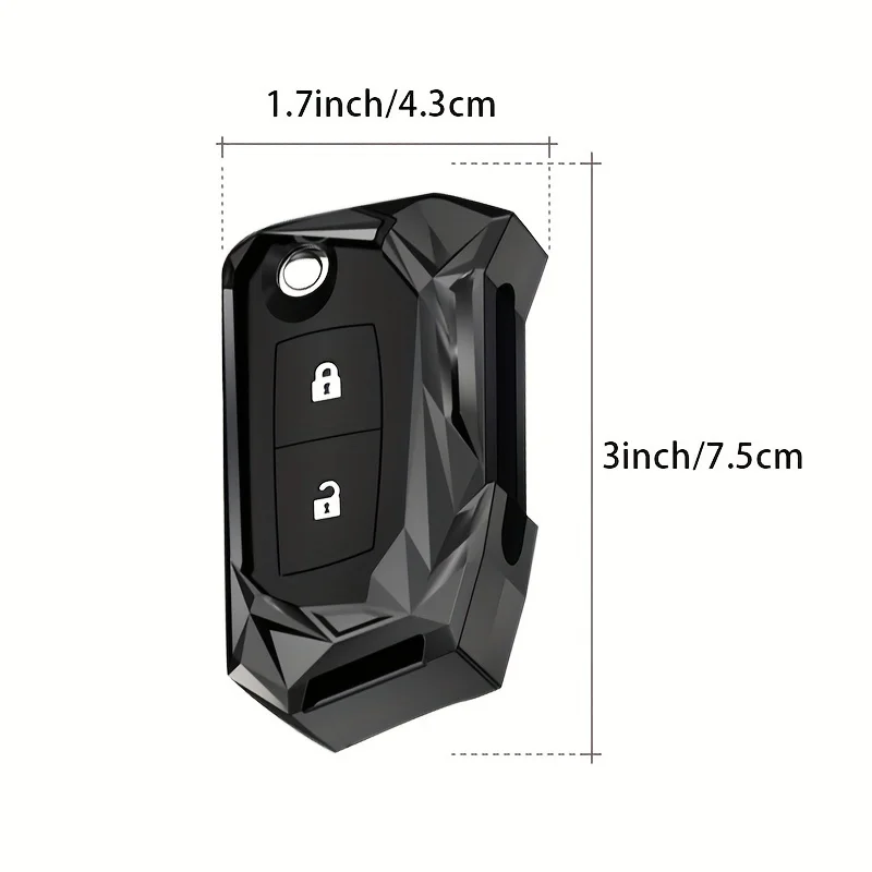 Fit for nissan key car case cover chain cover ring shell fob Tiida Qashqai Sunny X-Trail J11 Micra  Murano Altima Pulsar C13