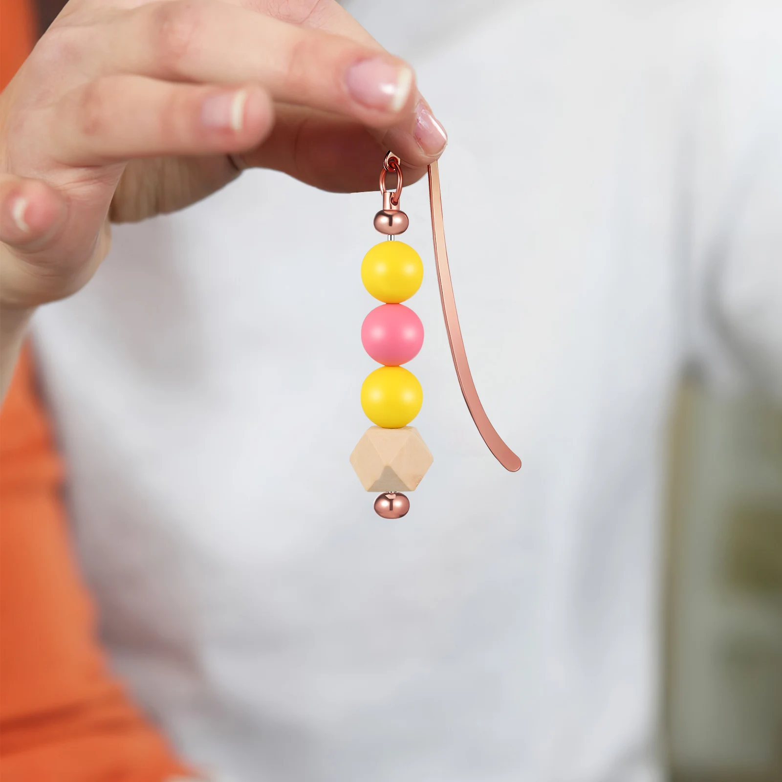 Diy Blank Metal Bookmarks For Beading Sturdy Multi-Functional Book Lover Accessories Diy Bookmark Kit For Students Teachers