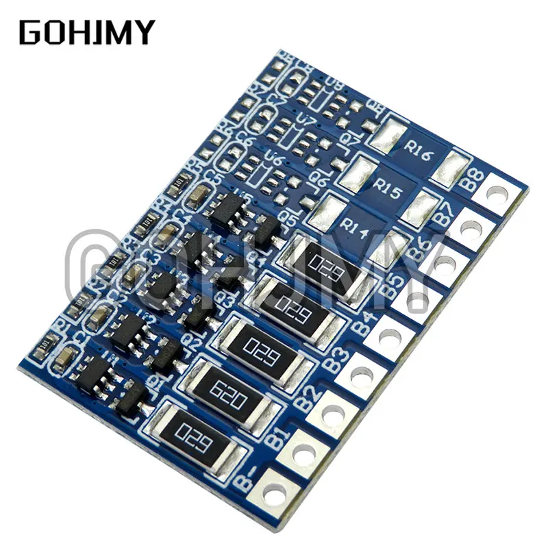 5S 4,2 V Li-Ionen-Balancer-Board 18650 21 V Li-Ionen-Balancer-Board mit voller Ladung und Batterie