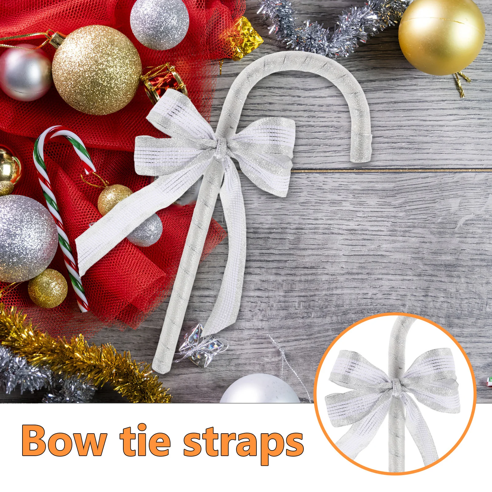 Laska z kokardą dla dzieci, kostium księżniczki, różdżka, dekoracja na Boże Narodzenie, Walentynki, plastikowa laska do tańca, srebrna