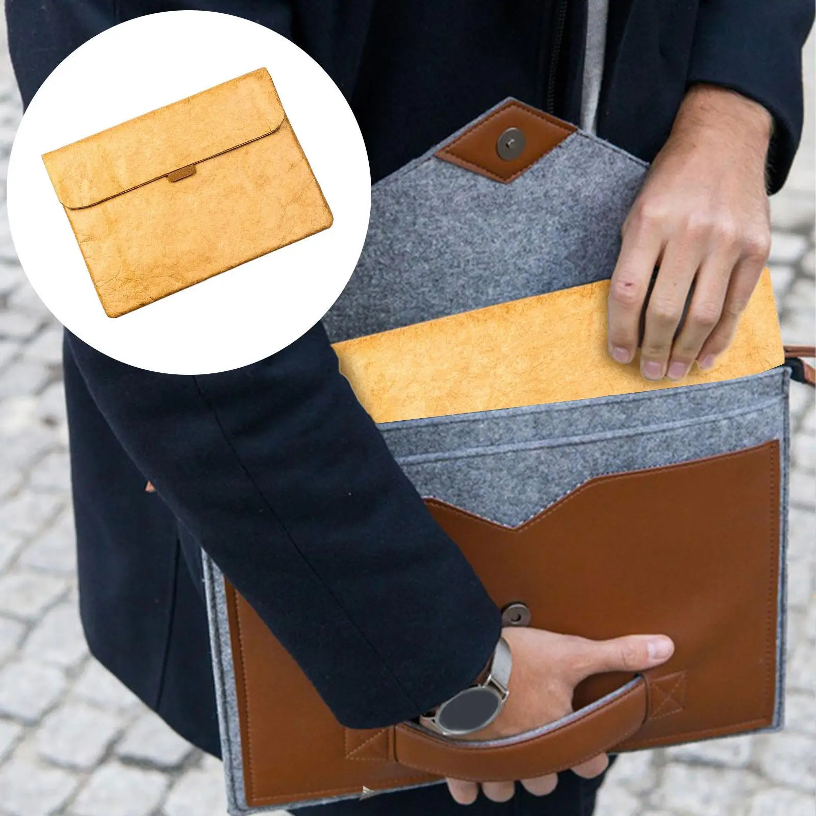 13 inch Laptop Sleeve Portable Compact Dustproof Carrying Case Laptop Case Laptop Bag for Travel Outdoor Office Business Trips