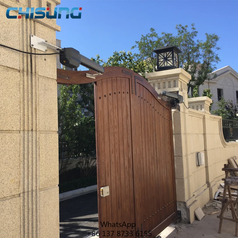 

CSSGO-06 AC Outswing Gate Opener With 500KGX2 Capacity 320w Stronger Gate Motors 400mm Travel