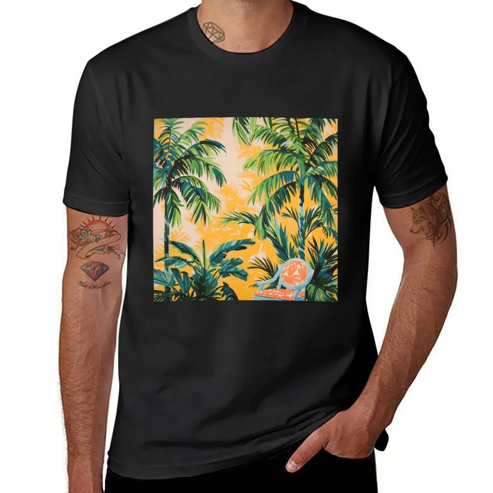 

Relaxing in the palms T-Shirt Aesthetic clothing sublime mens graphic t-shirts big and tall