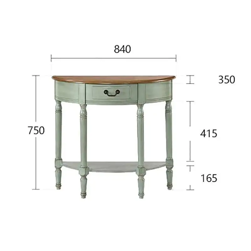 

Console Table Storage Classic Design Beauty Drawer Premium Console Table Luxury Trendy Woonkamer Tafel Living Room Furniture
