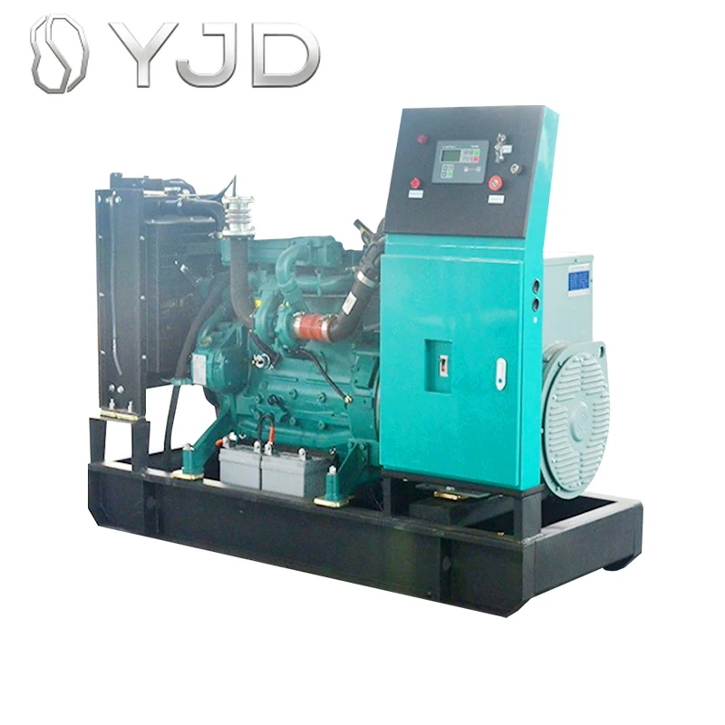 Chinese Fuelless Generator Manufacturer 50kva Three Phase Generator 380 Volt diesel Generator with High Efficiency