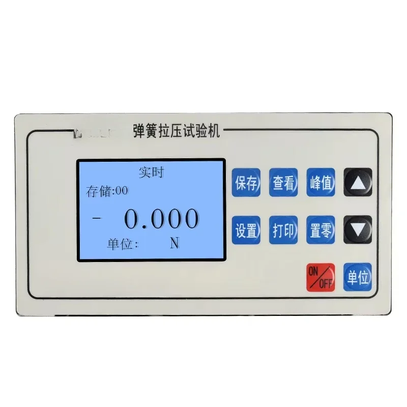 2026/500N 50kg Big Screen Spring Tension Meter for Measuring Spring Tension