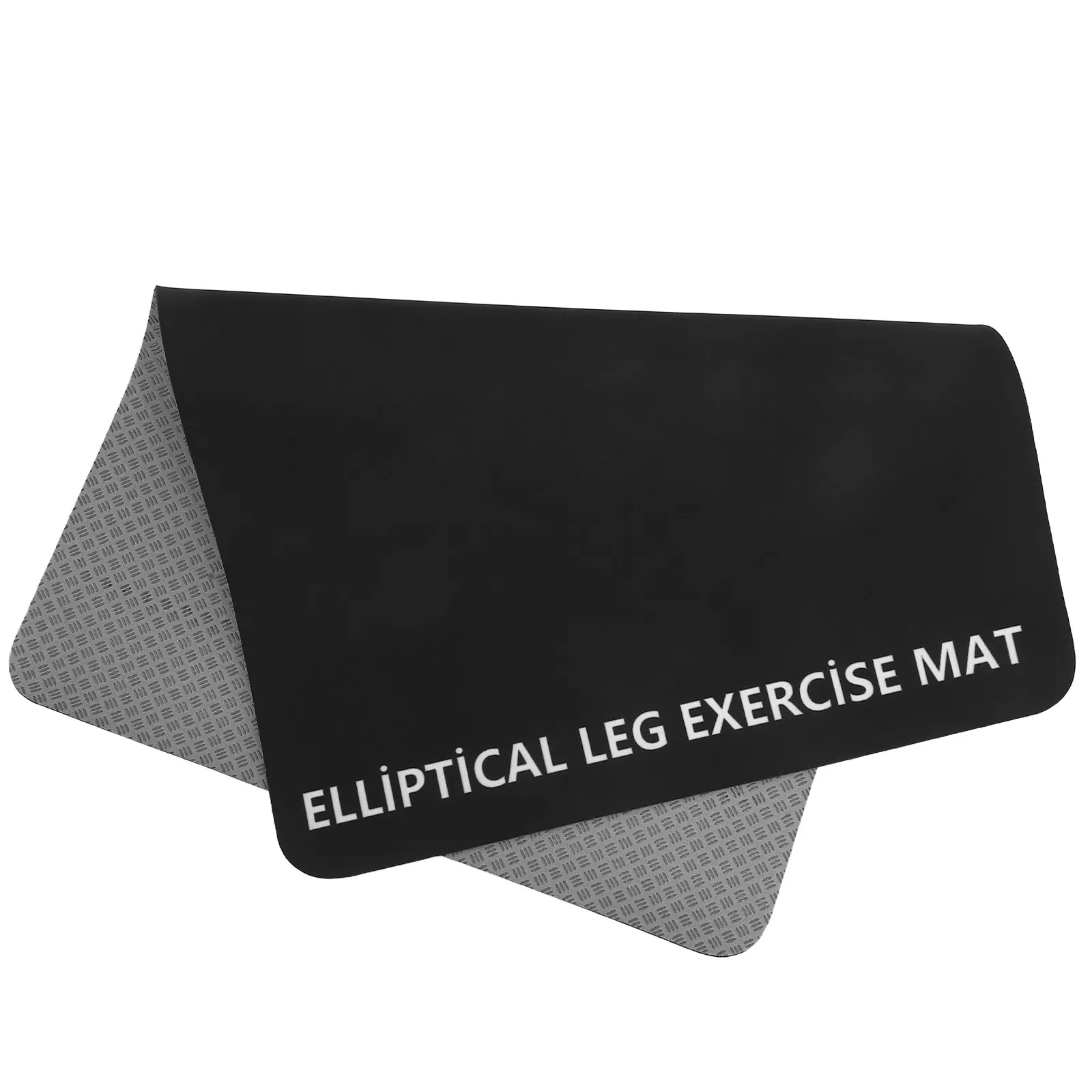 

Коврик для тренажеров, черный, высокоплотный, нескользящий, амортизирующий, для защиты пола, для домашнего спортзала