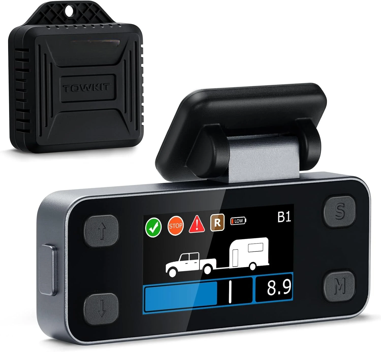 مجموعة أدوات التحكم في فرامل المقطورة المطورة، تصميم منفصل، شاشة LCD، شريحة ذكية، الكبح النسبي، وحدة تحكم الفرامل الكهربائية · جديد #2