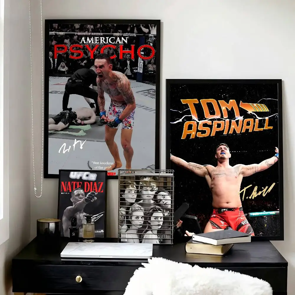 Ultimate Fighting Championship  Poster and Prints Wall Art Pictures for Modern Bedroom Game Room Home Decor