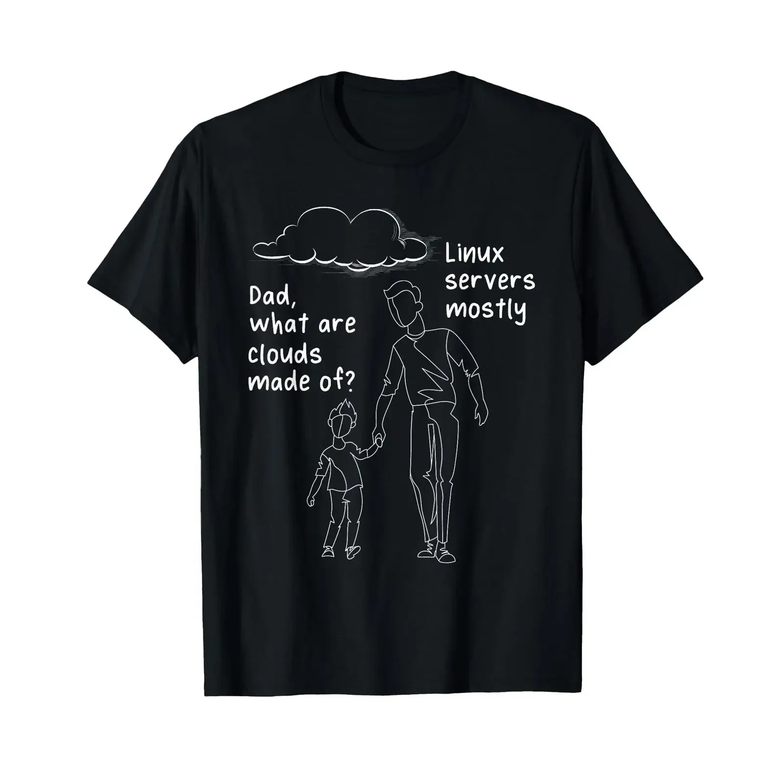 What Are Clouds Made Of Computer Science Programmer Coder T Shirt vintage Washed Soft homme Unisex streetwear Breathable