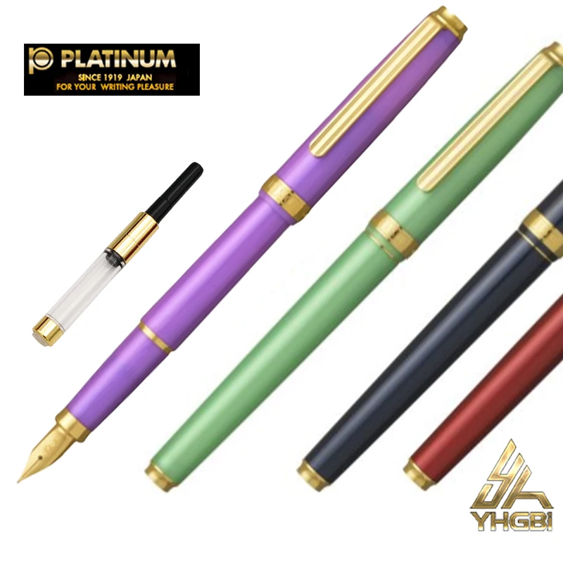 

Japanese Platinum Thin Rod Exquisite Pen Pearl Radiance Beautiful Limited Edition Color
