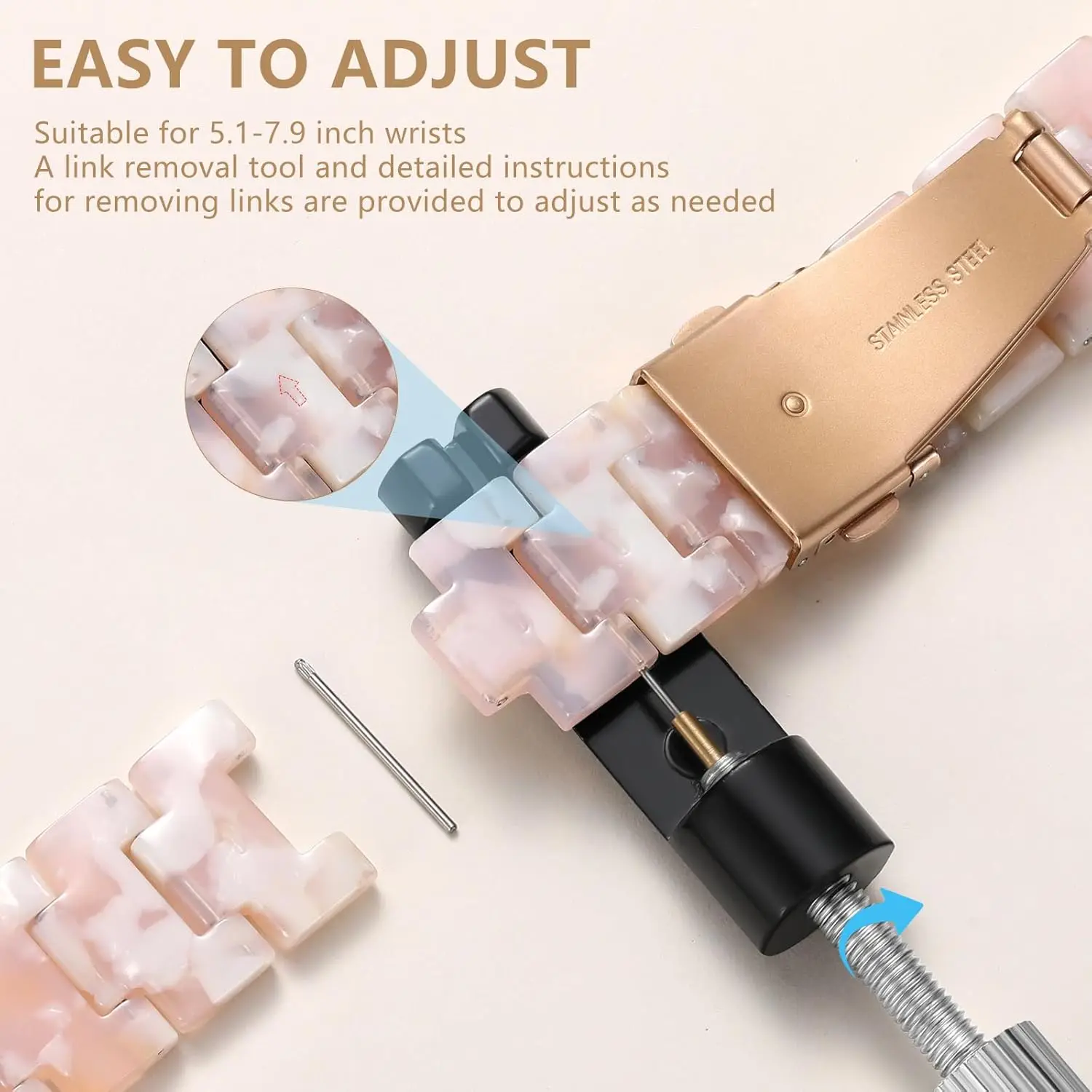 Resin Strap For Xiaomi Mi Band 8 Pro/Mi Band 9 Pro Women Men Watch Band Loop For Redmi Watch 4/Redmi Watch 5 With Free Tool