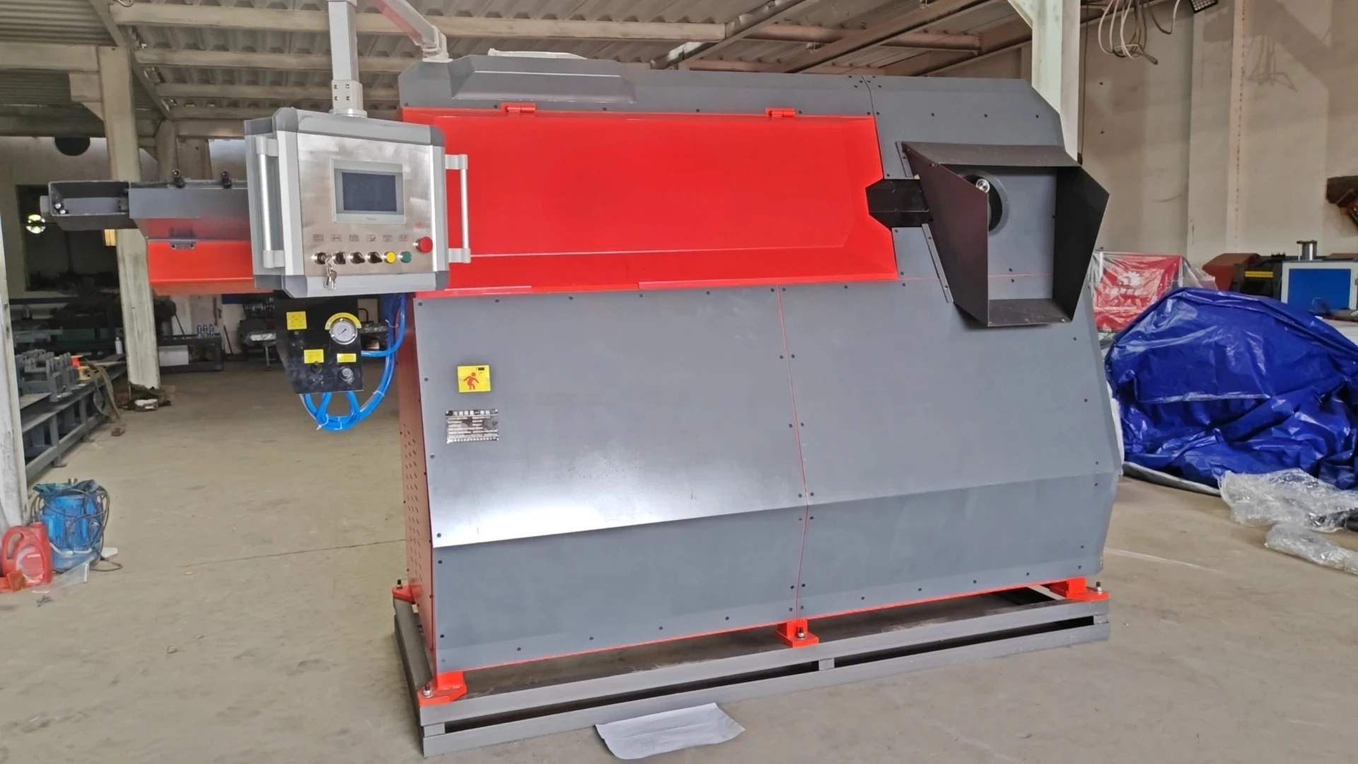 YG Customized 2025 CNC Automatic Rapid Coil Steel Bar Hoop Stirrup Bending Straightening Cutting Machine 5-16mm For Stainless St