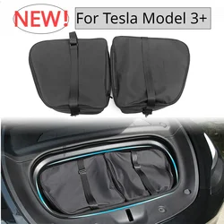 Front Trunk Storage Bag for Tesla Model 3+ Portable Heat Preservation Outdoors Organizer Packets Modely New Model3 Highland 2024