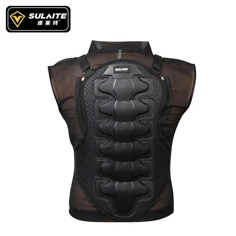 SULAITE Motorcycle Armor Racing Sleeveless Armor Summer Breathable Cycling Off-road Sleeveless Cycling Protective Jacket