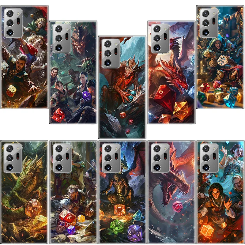 

Game D-Dungeons D-Dragons D-DND Phone Case for Samsung A17 A37 A57 A54 A14 A24 A34 A07 A04S A02S A12 A22 A32 A52S A16 A26 A36 A5