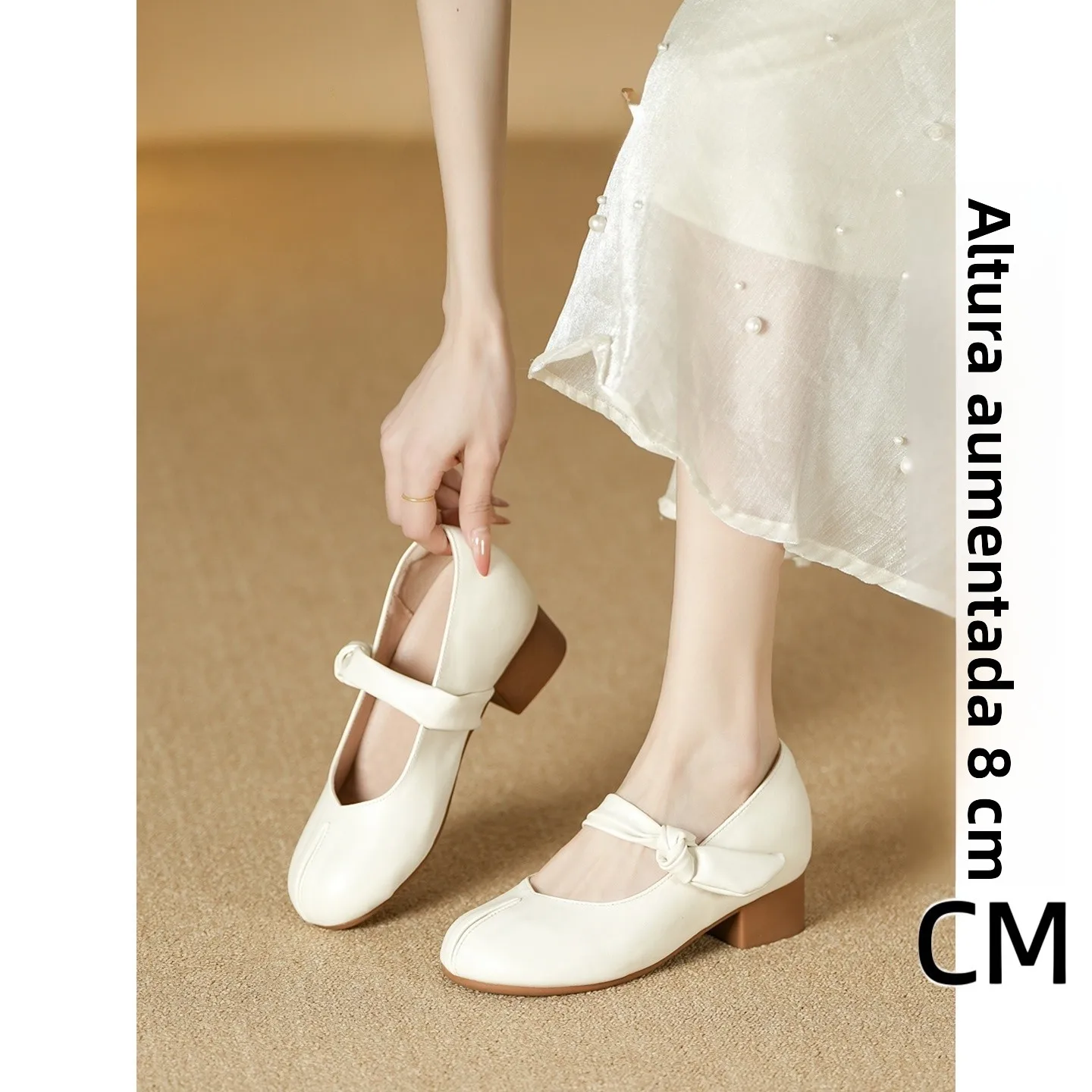 leather-mary-jane-ballet-flats-women's-summer-2026-soft-leather-high-heeled-shoes-round-toe-thick-heel-casual-fashion-footwear